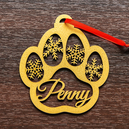 Pets - Big Paw Ornament